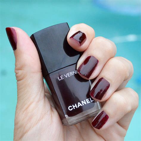 rouge noire chanel|Chanel Noir rouge nail polish.